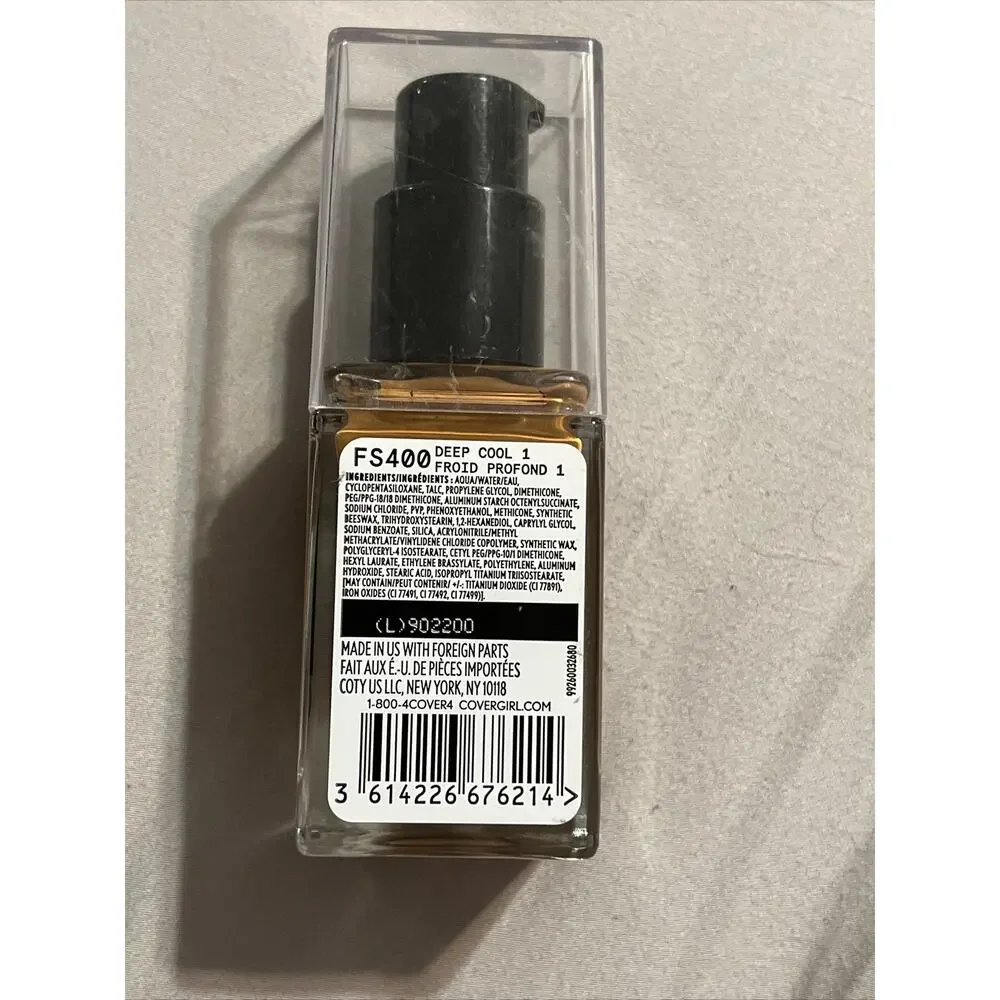 New Covergirl Full Spectrum Matte Ambition Foundation FS 400 Deep Cool 1